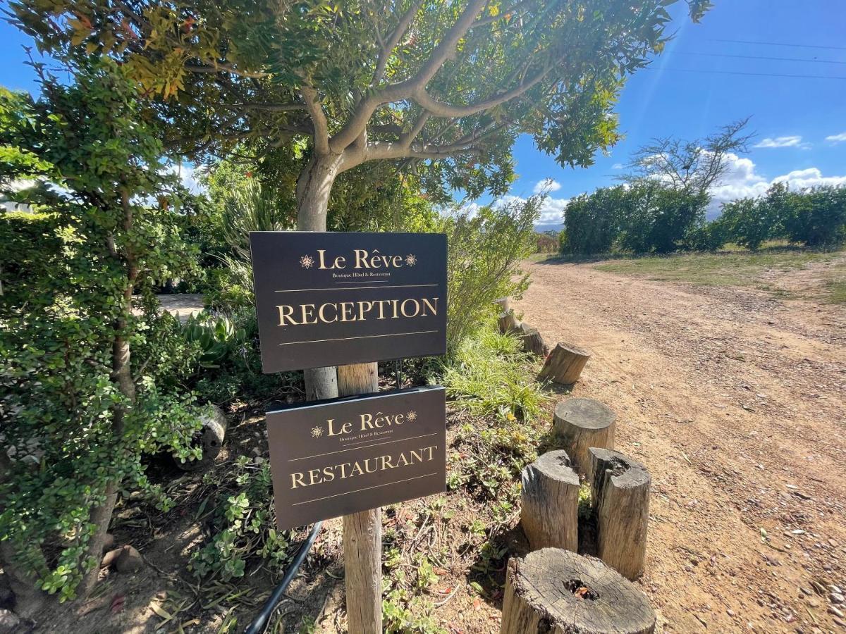Le Reve Boutique Hotel Tulbagh Buitenkant foto